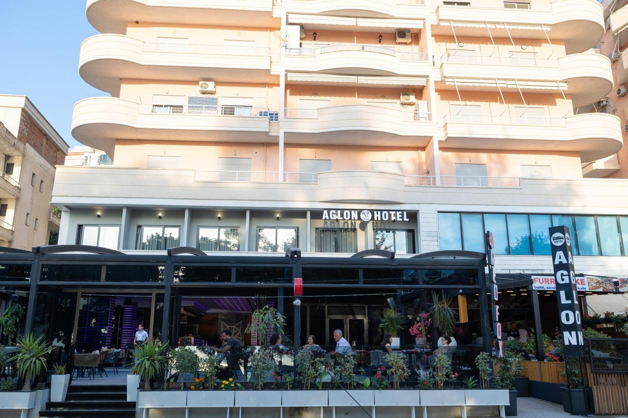 Aglon Twin'S Hotel Vlore Exterior photo